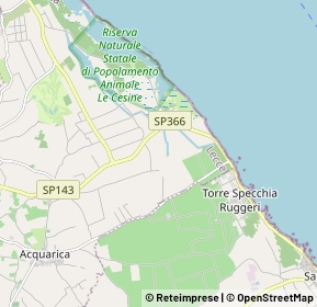 Mappa Località Termolito, 73029 Vernole LE, Italia (3.0875)