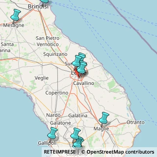 Mappa Viale delle Querce, 73020 Lecce LE, Italia (22.24846)