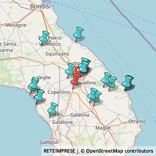 Mappa Piazza Muratori Filippo, 73100 Lecce LE, Italia (15.3955)