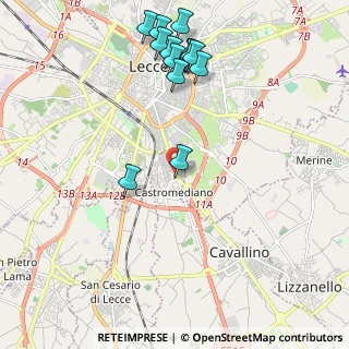 Mappa 73020 Lecce LE, Italia (2.55462)