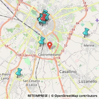 Mappa 73020 Lecce LE, Italia (2.64267)