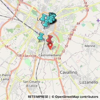 Mappa 73020 Lecce LE, Italia (2.2705)