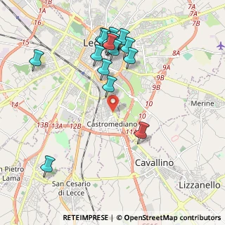 Mappa 73020 Lecce LE, Italia (2.32765)