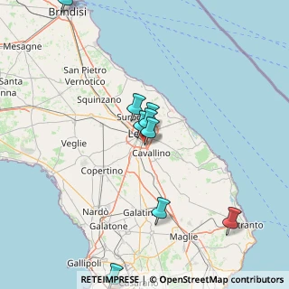 Mappa 73020 Lecce LE, Italia (24.081)