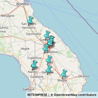 Mappa 73020 Lecce LE, Italia (11.86583)