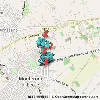 Mappa Via Giuseppe di Vittorio, 73047 Monteroni di Lecce LE, Italia (0.32308)
