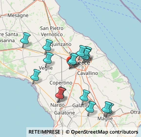 Mappa Via Giuseppe di Vittorio, 73047 Monteroni di Lecce LE, Italia (14.45188)