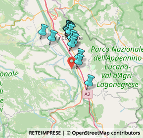 Mappa Via Ascolese, 84036 Sassano SA, Italia (6.37389)