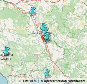 Mappa Via Ascolese, 84038 Sassano SA, Italia (21.98545)