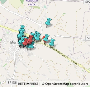 Mappa S.p. 1 Lecce - Vernole Km 3, 73023 Merine LE, Italia (0.90714)