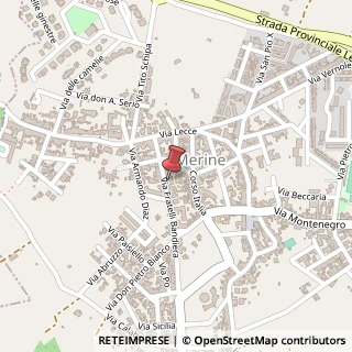 Mappa Via Fratelli Bandiera, 23, 73023 Lizzanello, Lecce (Puglia)