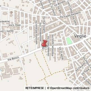 Mappa Via Bosco, 151, 73010 Veglie, Lecce (Puglia)