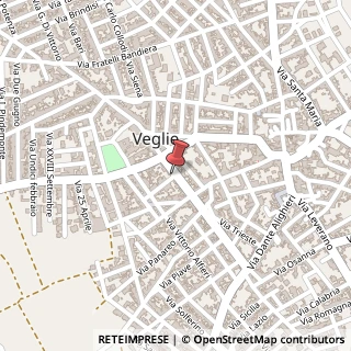 Mappa Via Vittorio Veneto, 50, 73010 Carmiano, Lecce (Puglia)