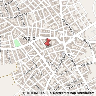 Mappa Via Santo Spirito, 80, 73010 Veglie, Lecce (Puglia)