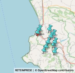 Mappa Via Autunno, 84043 Agropoli SA, Italia (6.26727)