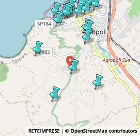 Mappa Via Autunno, 84043 Agropoli SA, Italia (1.375)