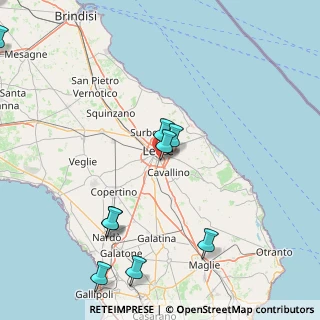 Mappa Via G.Galilei, 73020 Castromediano LE, Italia (30.55538)