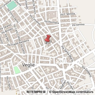 Mappa Via San Leonardo, 27, 73010 Veglie, Lecce (Puglia)