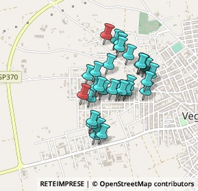 Mappa Via Martiri delle Fosse Ardeatine, 73010 Veglie LE, Italia (0.34333)