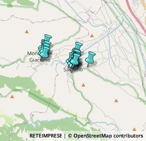 Mappa Via Calazzano, 84038 Sassano SA, Italia (0.8655)