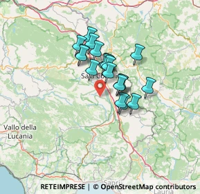 Mappa Via Fontanelle, 84038 Sassano SA, Italia (10.053)