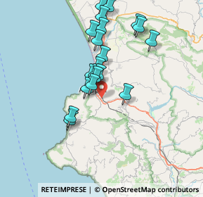 Mappa Via Cannetiello, 84043 Agropoli SA, Italia (7.123)