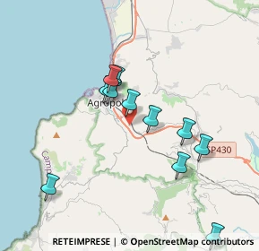 Mappa Via Cannetiello, 84043 Agropoli SA, Italia (3.77636)