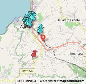 Mappa Via Cannetiello, 84043 Agropoli SA, Italia (2.1475)