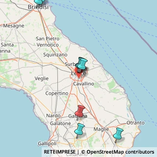 Mappa Via degli Olmi, 73020 Castromediano LE, Italia (26.3775)