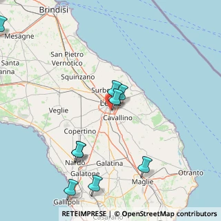 Mappa Via degli Olmi, 73020 Castromediano LE, Italia (30.35923)