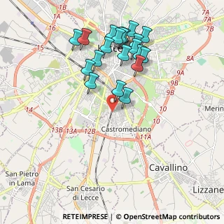 Mappa Via degli Olmi, 73020 Castromediano LE, Italia (2.134)