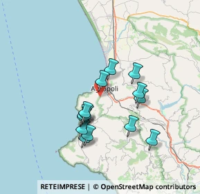 Mappa Via Gennaro Serra, 84043 Agropoli SA, Italia (6.55)