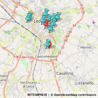 Mappa Via Giosuè Carducci, 73020 Lecce LE, Italia (2.28455)