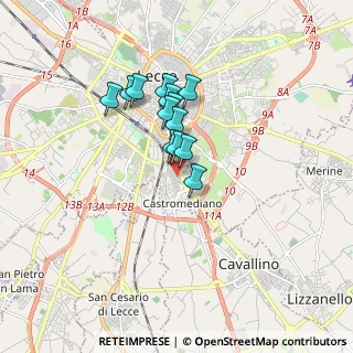 Mappa 73020 Castromediano LE, Italia (1.31308)