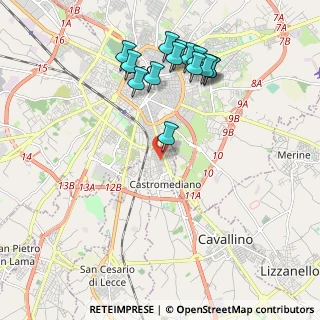 Mappa 73020 Castromediano LE, Italia (2.31357)