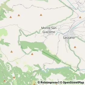 Mappa Monte San Giacomo