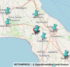 Mappa (SP111 Veglie-Monteruga KM 5, 73010 Veglie LE, Italia (23.43)