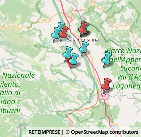 Mappa Via S. Biagio, 84038 Sassano SA, Italia (6.80214)