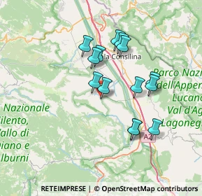 Mappa Corso Umberto I, 84038 Sassano SA, Italia (6.58571)