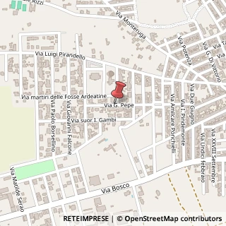 Mappa Via pepe g., 73010 Veglie, Lecce (Puglia)