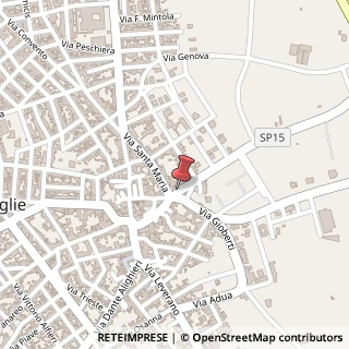 Mappa Via Novoli, 5, 73010 Veglie, Lecce (Puglia)