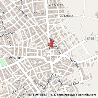 Mappa Largo San Biagio, 10, 73010 Veglie, Lecce (Puglia)