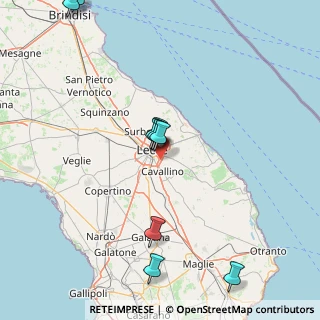 Mappa Via de Chirico Giorgio, 73100 Lecce LE, Italia (24.41818)