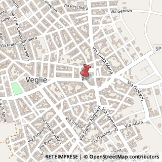 Mappa Via Giosuè Carducci, 28, 73010 Veglie, Lecce (Puglia)