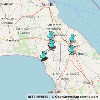 Mappa Via Italia Nuova, 73010 Veglie LE, Italia (8.23909)
