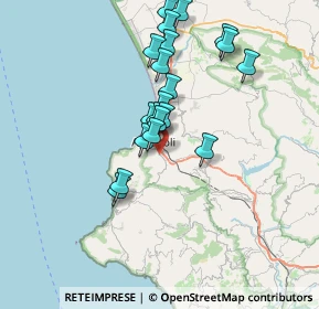 Mappa Via Marrota, 84043 Agropoli SA, Italia (6.8555)