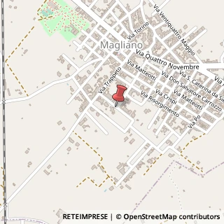 Mappa Via deledda g., 73040 Carmiano, Lecce (Puglia)