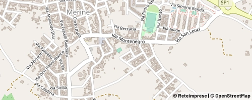 Mappa Lizzanello