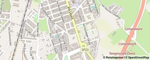 Mappa Lecce