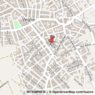 Mappa Via Trento, 37, 73010 Veglie, Lecce (Puglia)